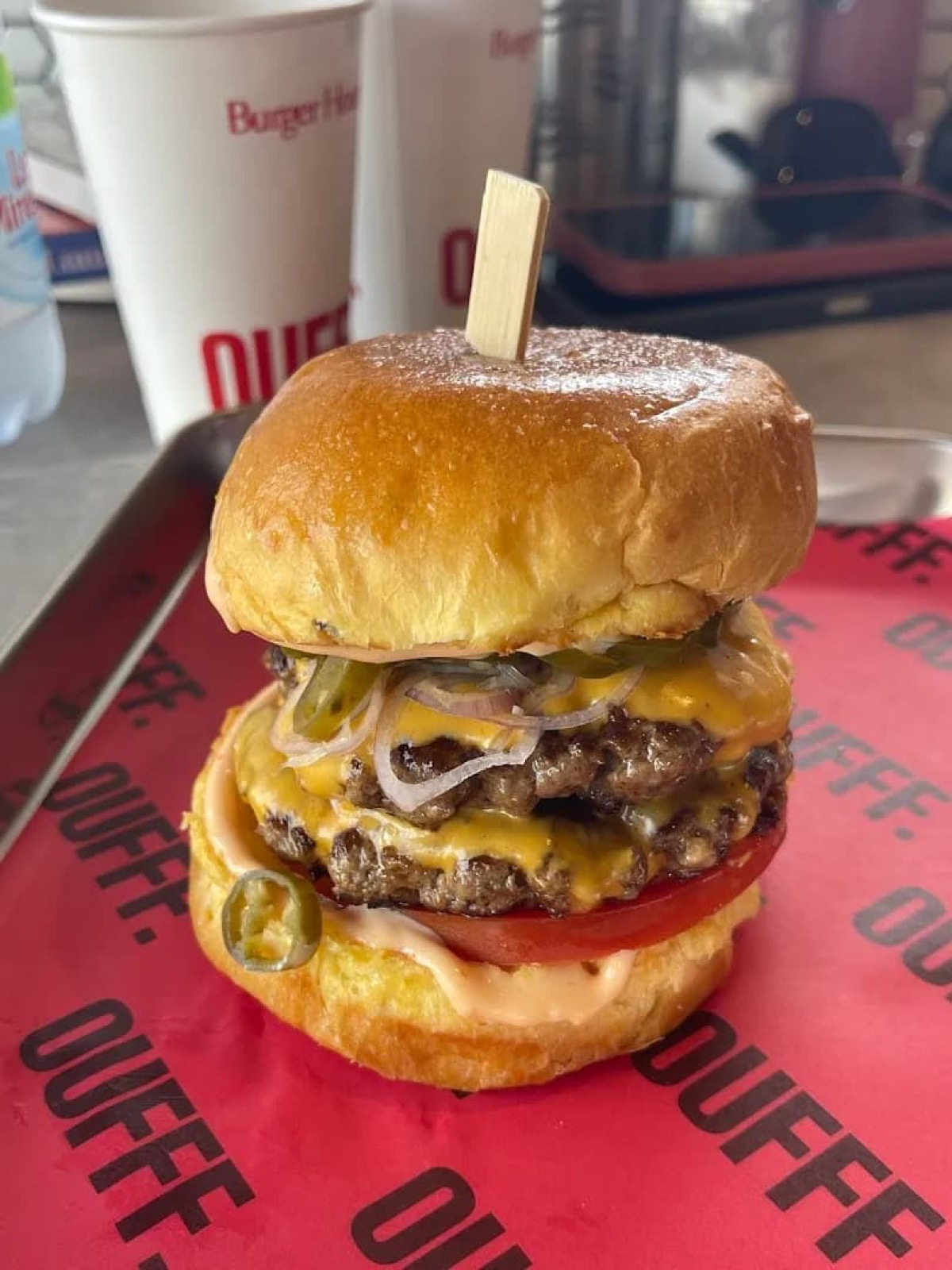 Restaurant Background-Music System — OUFFF Burger, Berawa, Canggu